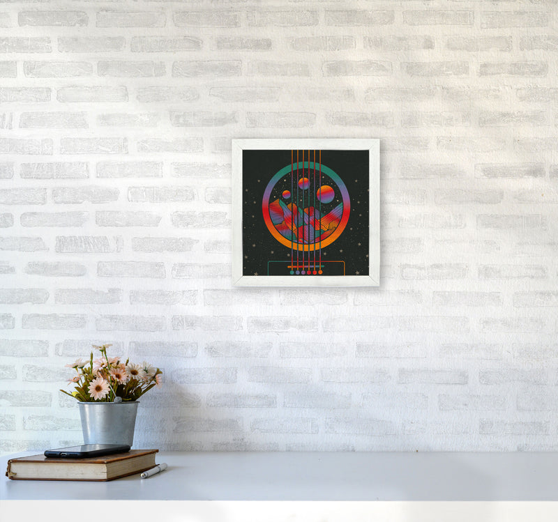 Music Transports My Soul Art Print by Inktally3030 Oak Frame