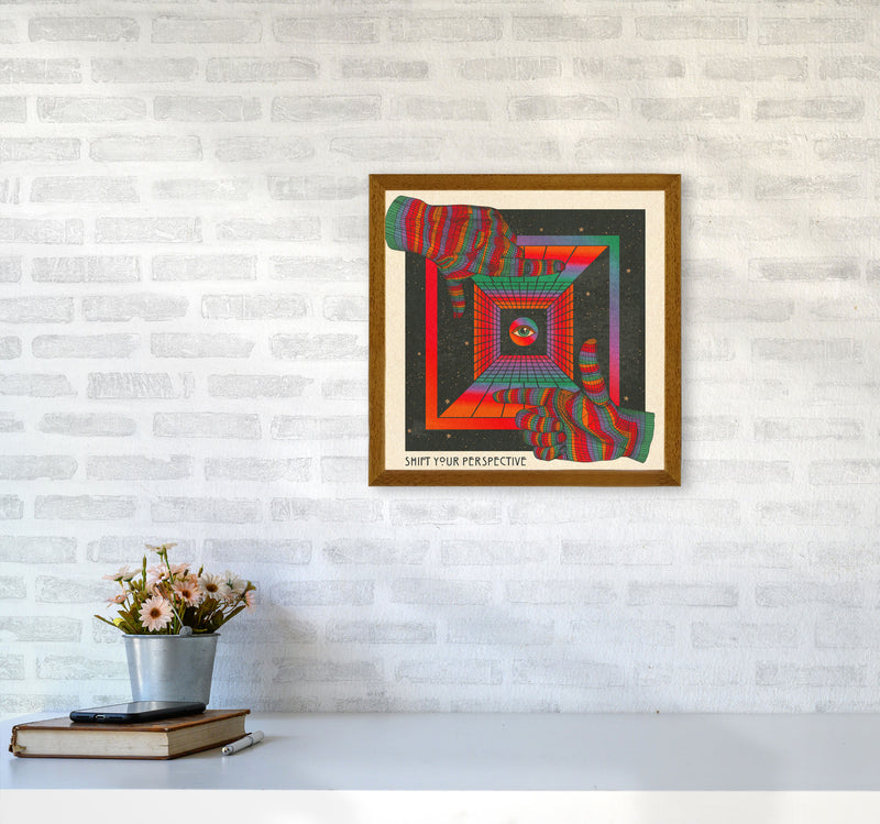 Shift Your Perspective Art Print by Inktally4040 Print Only
