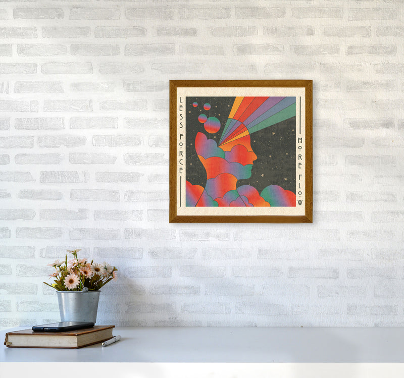 Less Force More Flow Art Print by Inktally4040 Print Only