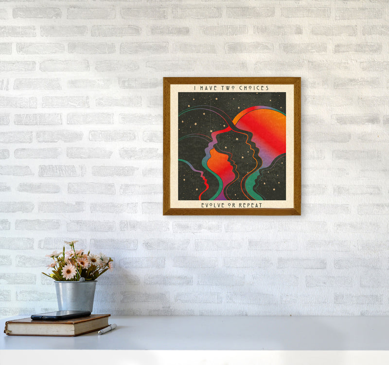 Evolve Or Repeat Art Print by Inktally4040 Print Only