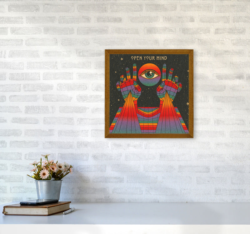 Open Your Mind - Textured 1000Px Art Print by Inktally4040 Print Only