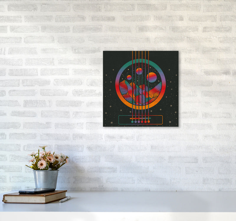 Music Transports My Soul Art Print by Inktally4040 Black Frame