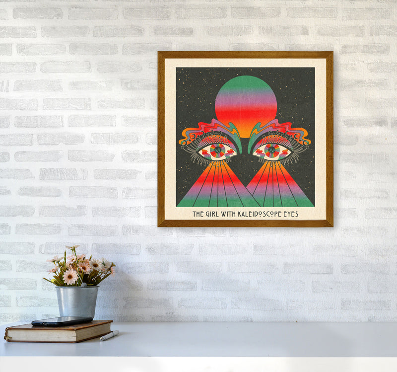 The Girl - Text 2 Art Print by Inktally5050 Print Only