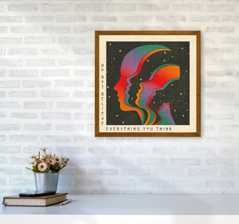 Do Not Believe Everything You Think - 2 Art Print by Inktally5050 Print Only
