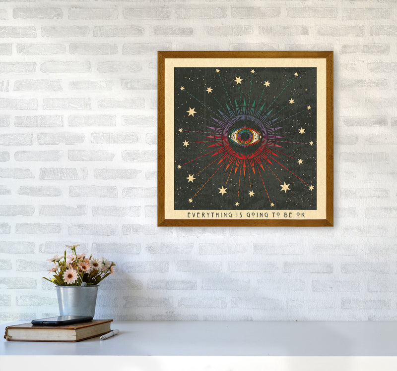 Everything Is Going To Be Ok Art Print by Inktally5050 Print Only