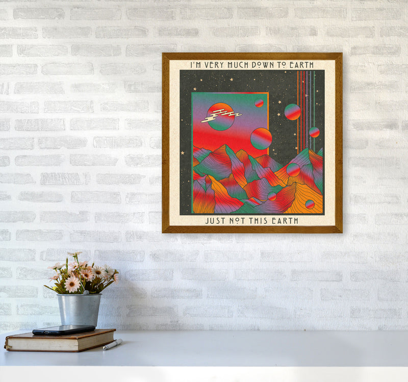 Down To Earth Art Print by Inktally5050 Print Only
