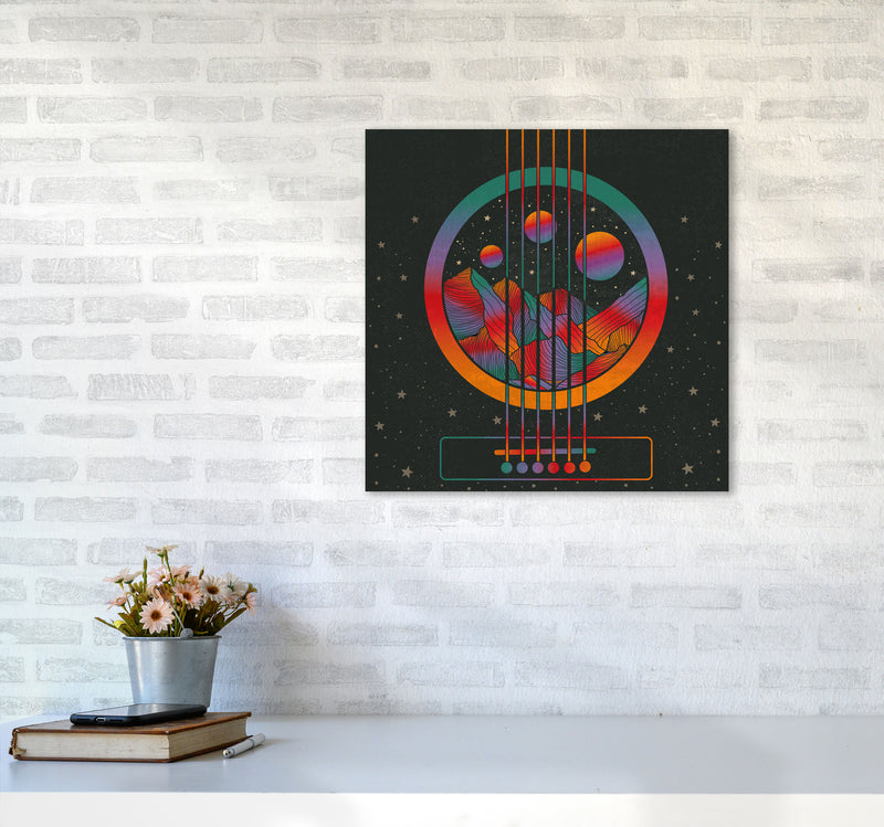 Music Transports My Soul Art Print by Inktally5050 Black Frame