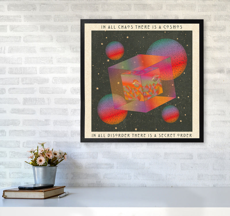 In All Chaos - 7000Px Art Print by Inktally6060 White Frame
