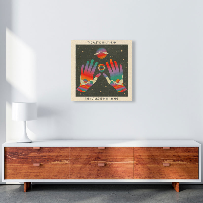 My Hands Final For Print Art Print by Inktally 60x60 Canvas