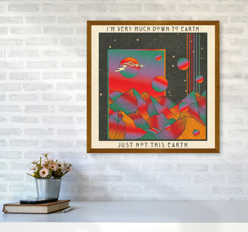 Down To Earth Art Print by Inktally6060 Print Only