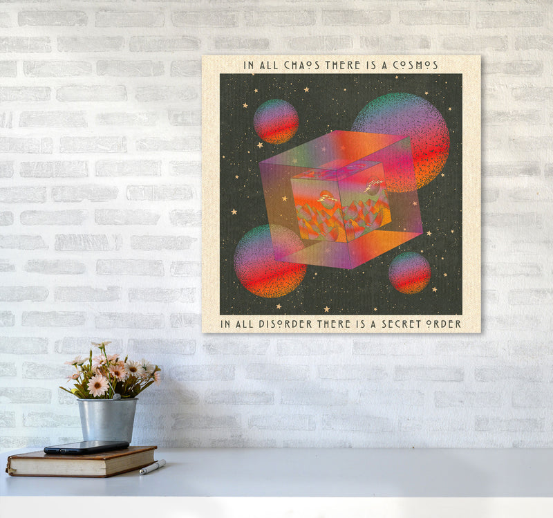 In All Chaos - 7000Px Art Print by Inktally6060 Black Frame