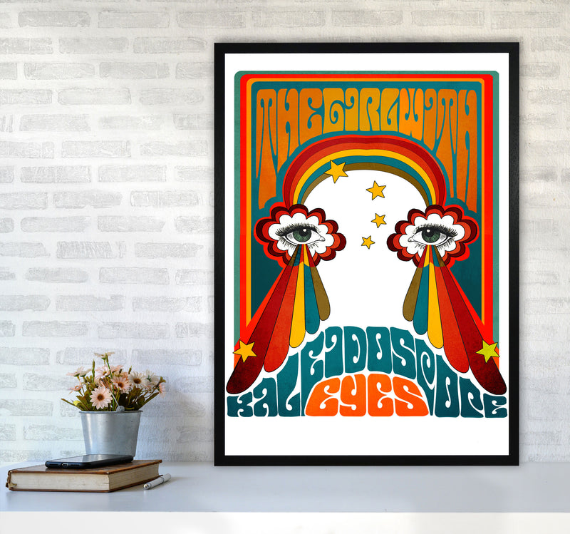 Kaleyesnewfinalsmall Art Print by Inktally A1 White Frame
