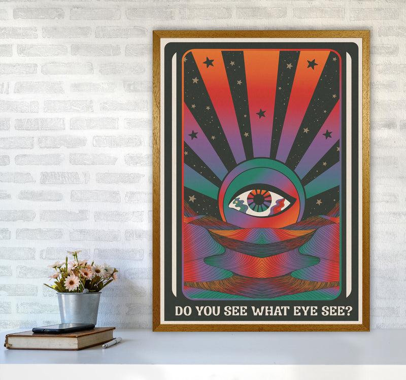 Do You See What Eye See For Print Art Print by Inktally A1 Print Only