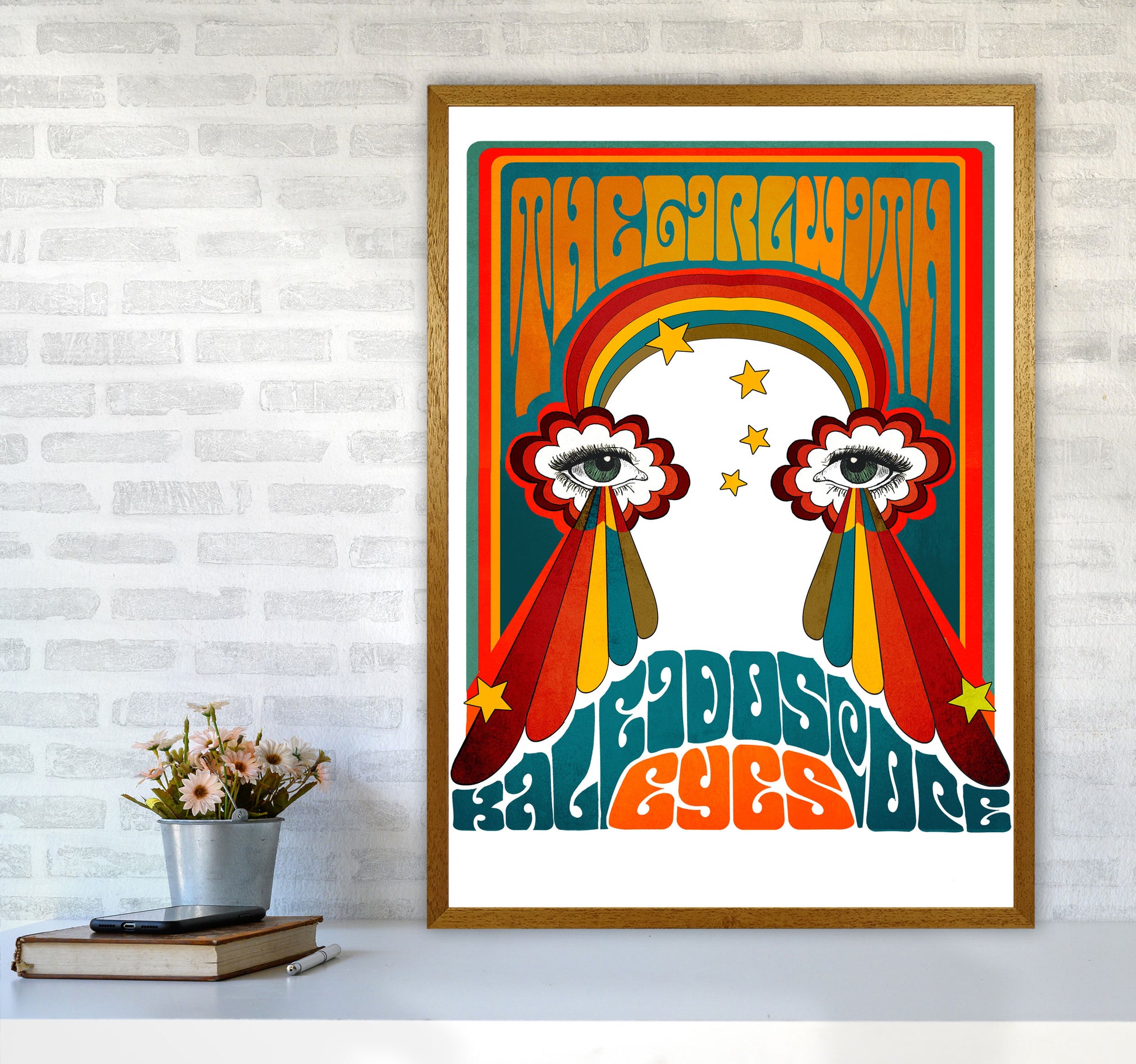 Kaleyesnewfinalsmall Art Print by Inktally A1 Print Only