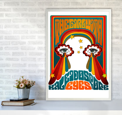 Kaleyesnewfinalsmall Art Print by Inktally A1 Oak Frame