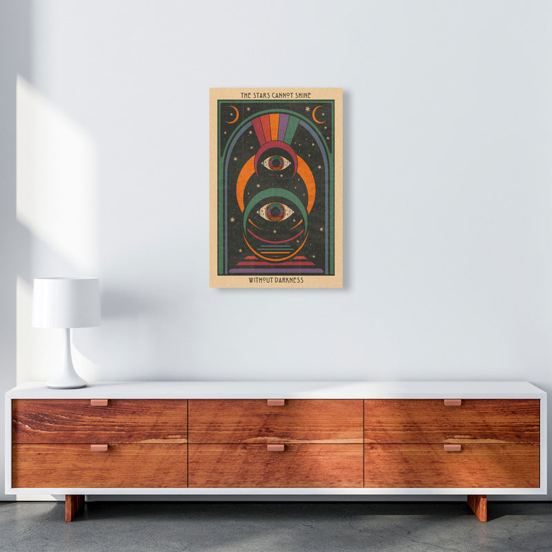 Darkness - For Print Art Print by Inktally A2 Canvas