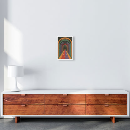 Break On Through A1 Bordered 24Mm Art Print by Inktally A4 Canvas