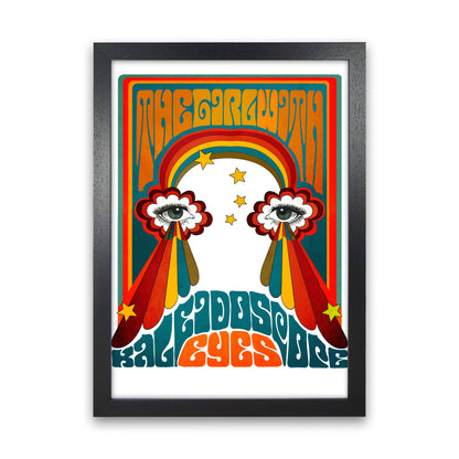 Kaleyesnewfinalsmall Art Print by Inktally Black Grain