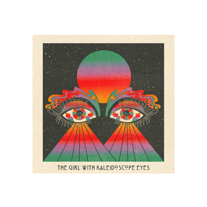 The Girl Psychedelic Illustration Art Print by Inktally  Print Only