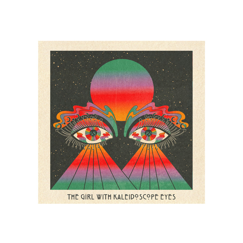 The Girl Psychedelic Illustration Art Print by Inktally  Print Only