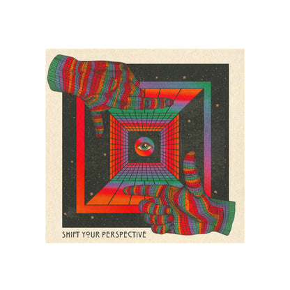 Shift Your Perspective Art Print by Inktally Print Only