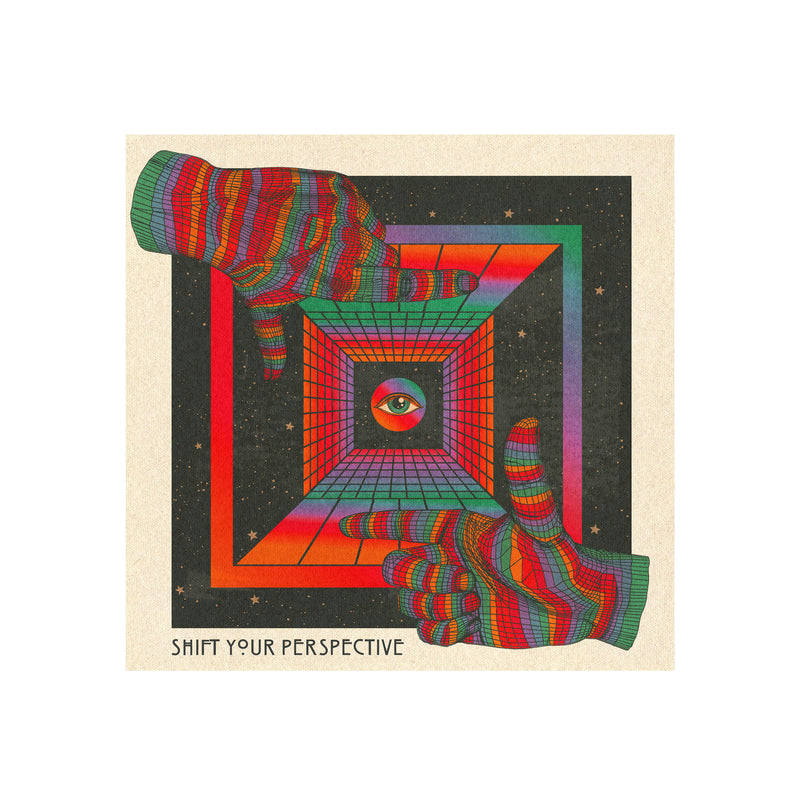 Shift Your Perspective Art Print by Inktally Print Only