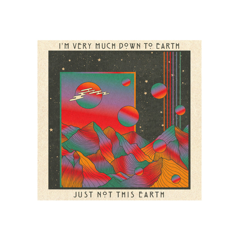 Down To Earth Art Print by Inktally Print Only