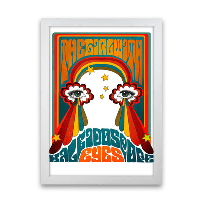 Kaleyesnewfinalsmall Art Print by Inktally White Grain