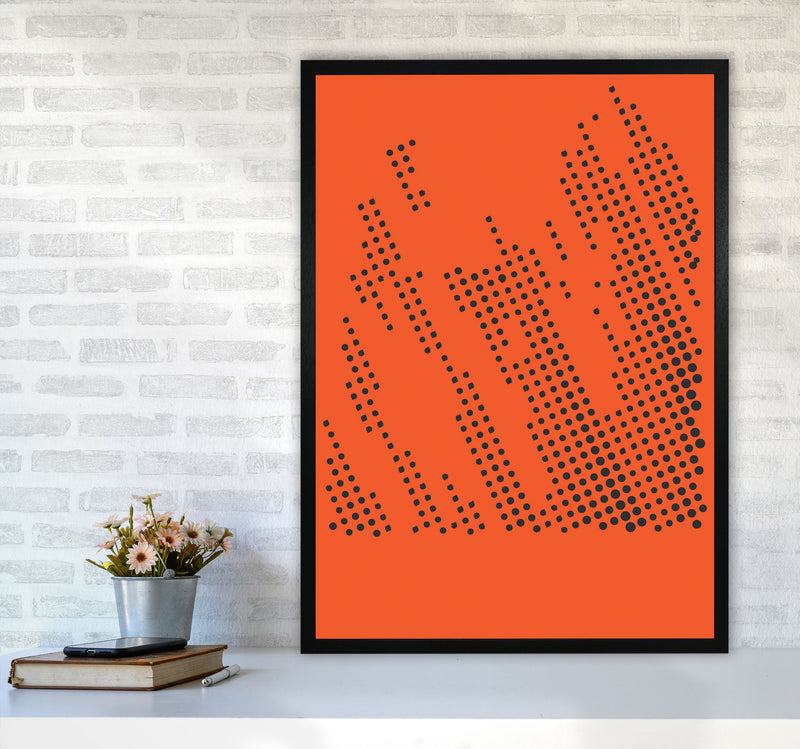 Minimal Geometric Series - 41 Art Print by Jason Stanley A1 White Frame