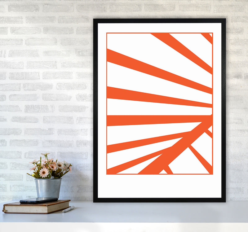 Minimal Geometric Series - 26 Art Print by Jason Stanley A1 White Frame