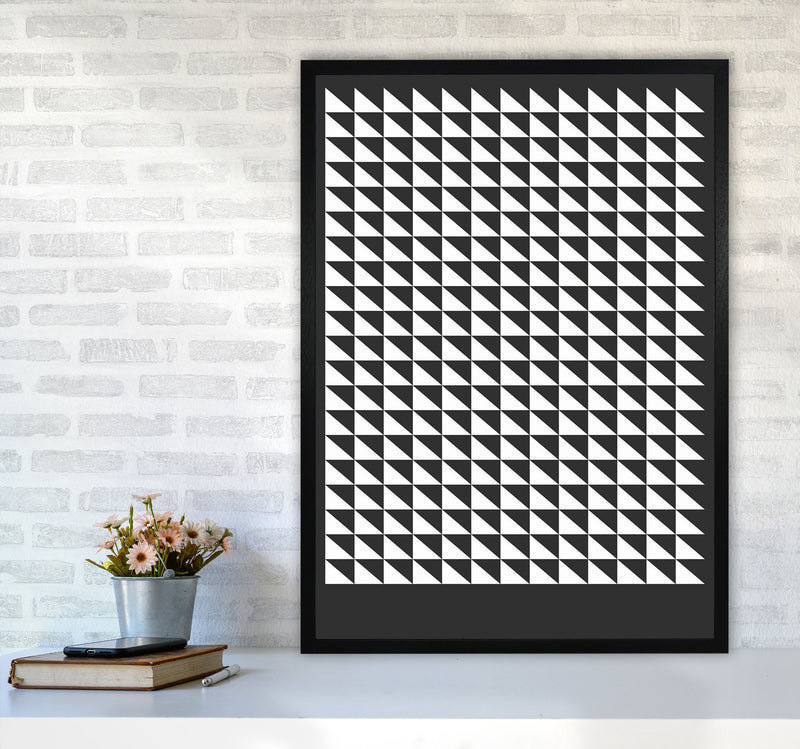Minimal Geometric Series - 20 Art Print by Jason Stanley A1 White Frame