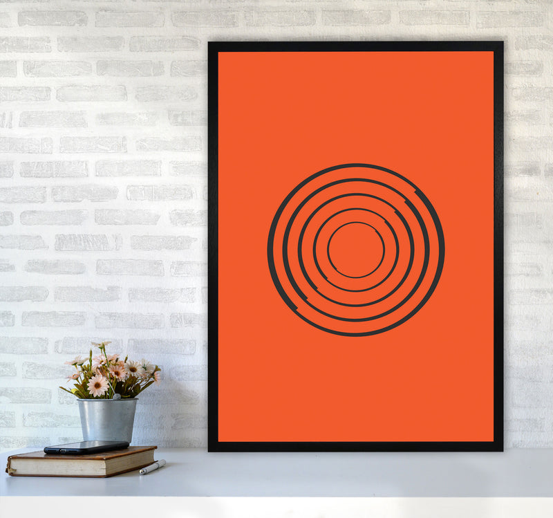Minimal Geometric Series - 27 Art Print by Jason Stanley A1 White Frame