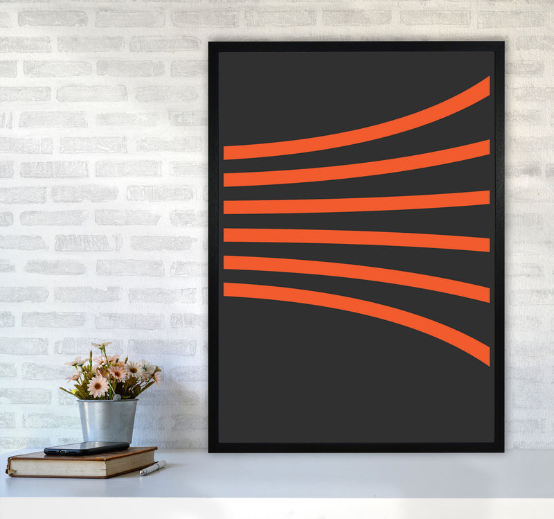 Minimal Geometric Series - 16 Art Print by Jason Stanley A1 White Frame