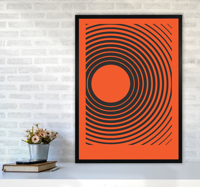 Minimal Geometric Series - 32 Art Print by Jason Stanley A1 White Frame
