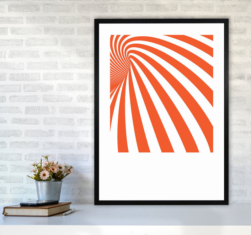 Minimal Geometric Series - 18 Art Print by Jason Stanley A1 White Frame
