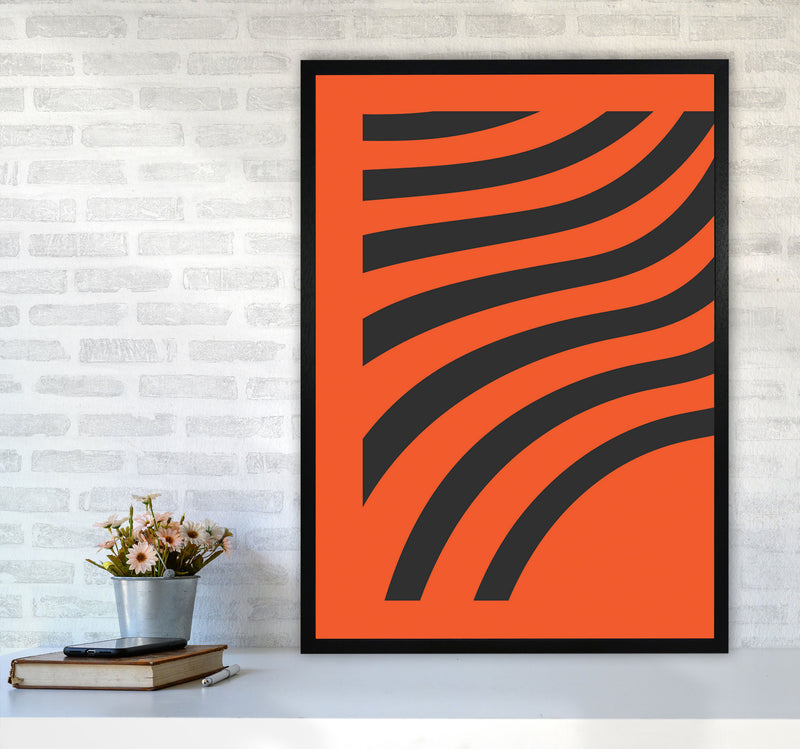 Minimal Geometric Series - 15 Art Print by Jason Stanley A1 White Frame