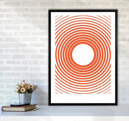 Minimal Geometric Series - 31 Art Print by Jason Stanley A1 White Frame