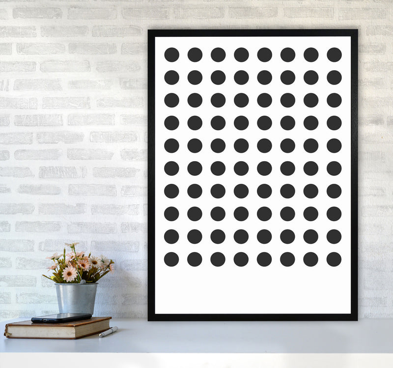 Minimal Geometric Series - 9 Art Print by Jason Stanley A1 White Frame