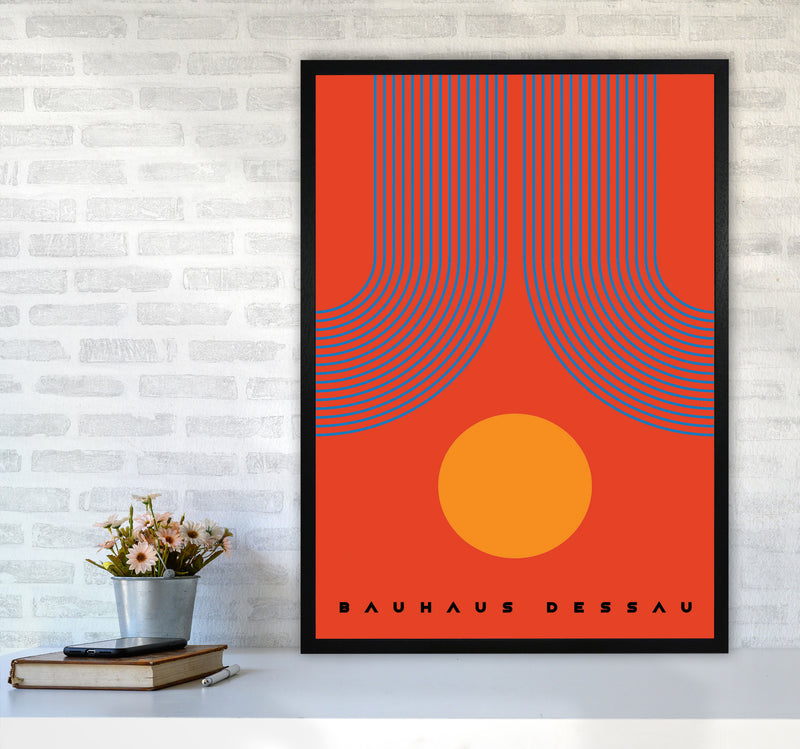 Bauhaus Design IIIII Art Print by Jason Stanley A1 White Frame
