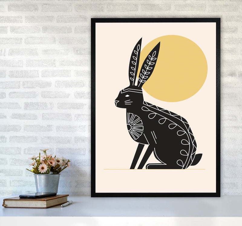 Don'T Get A Sunburn Art Print by Jason Stanley A1 White Frame