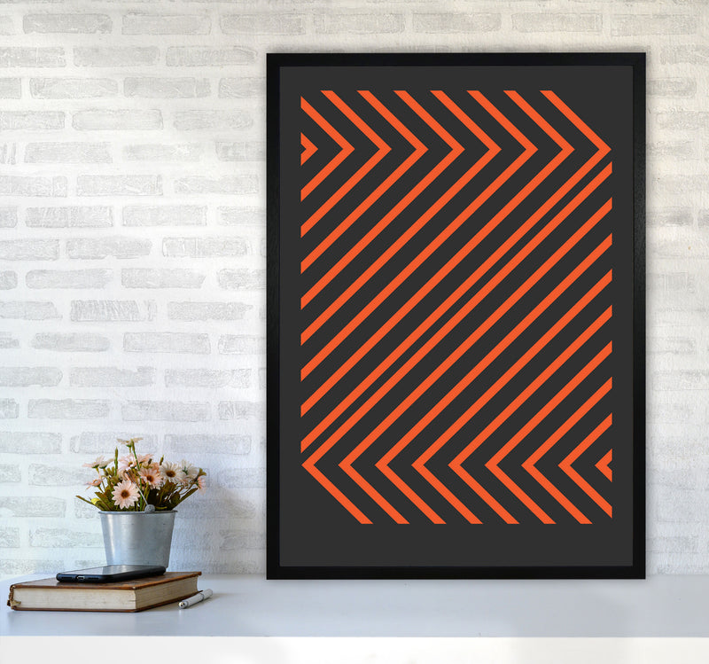Pattern Series -1 Art Print by Jason Stanley A1 White Frame