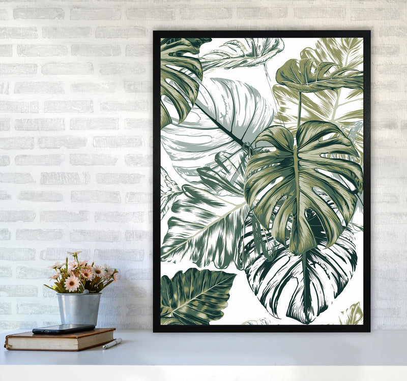 She Loves The Sun Art Print by Jason Stanley A1 White Frame
