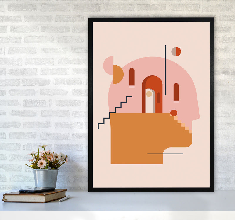 Keep Climbing II Art Print by Jason Stanley A1 White Frame
