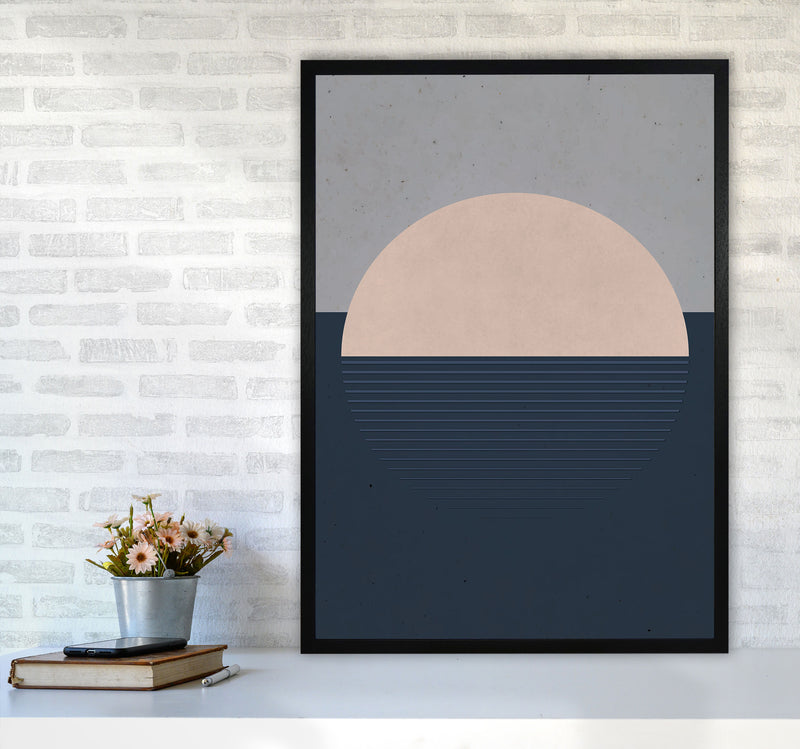 Minimal Vibes 2 Art Print by Jason Stanley A1 White Frame