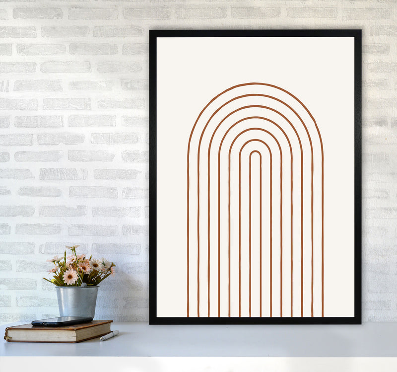 Endless Rainbow Art Print by Jason Stanley A1 White Frame
