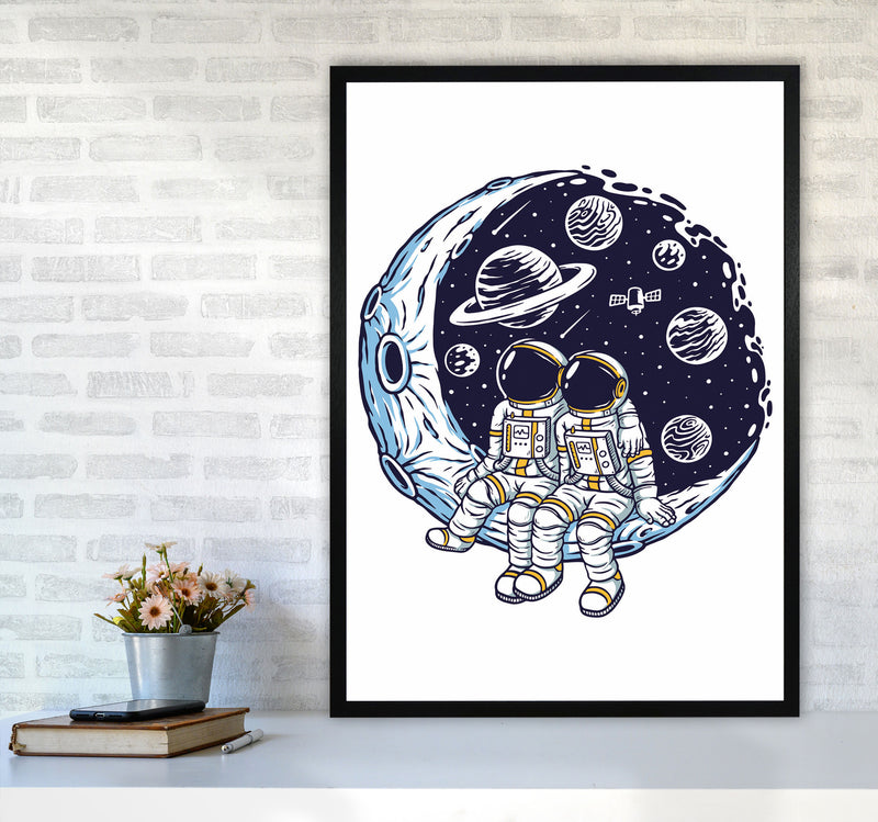 Best Friends Art Print by Jason Stanley A1 White Frame
