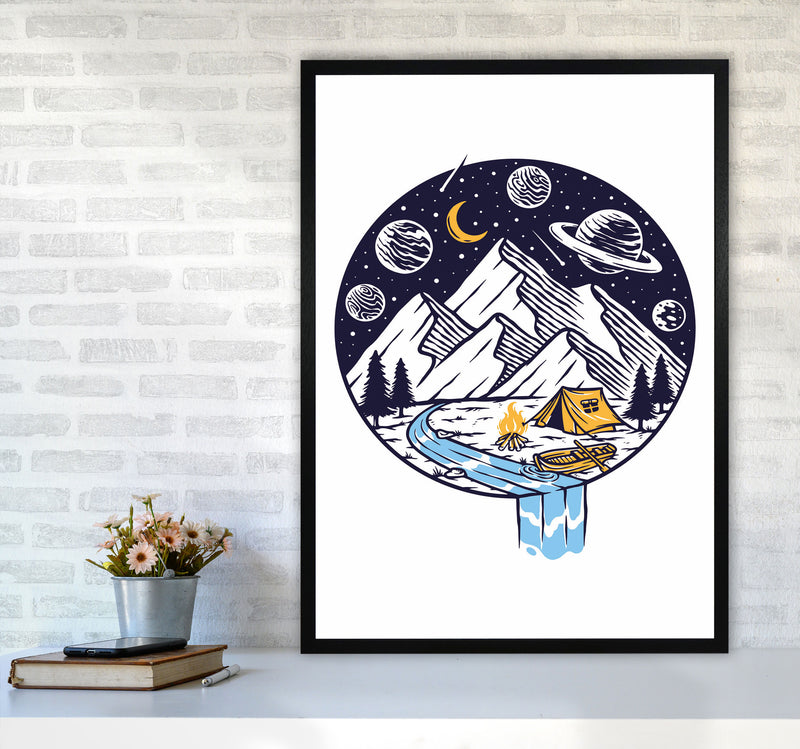 This Is Life Art Print by Jason Stanley A1 White Frame