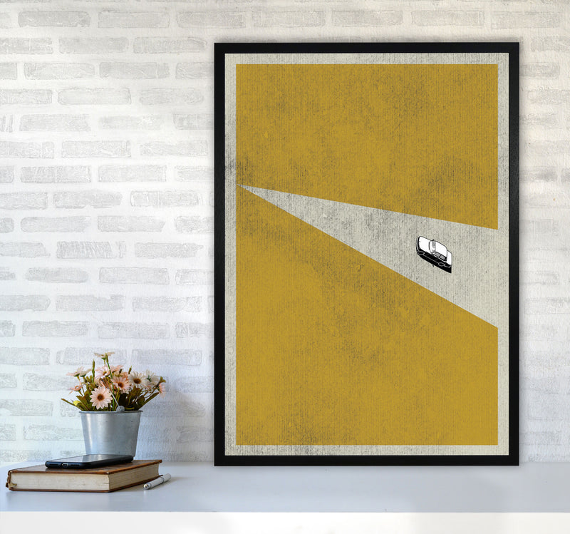 Car Series 1 Art Print by Jason Stanley A1 White Frame
