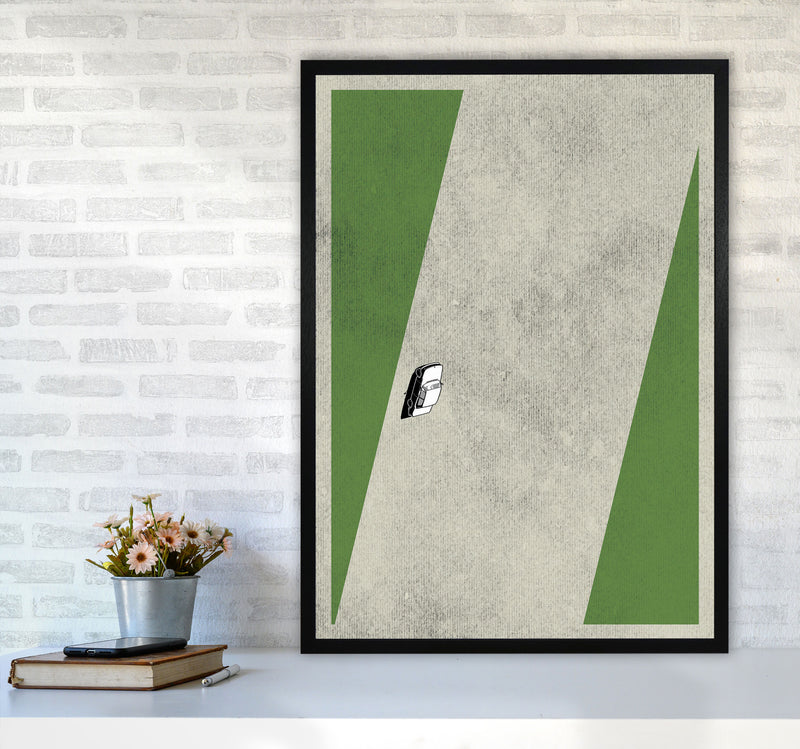 Car Series 2 Art Print by Jason Stanley A1 White Frame