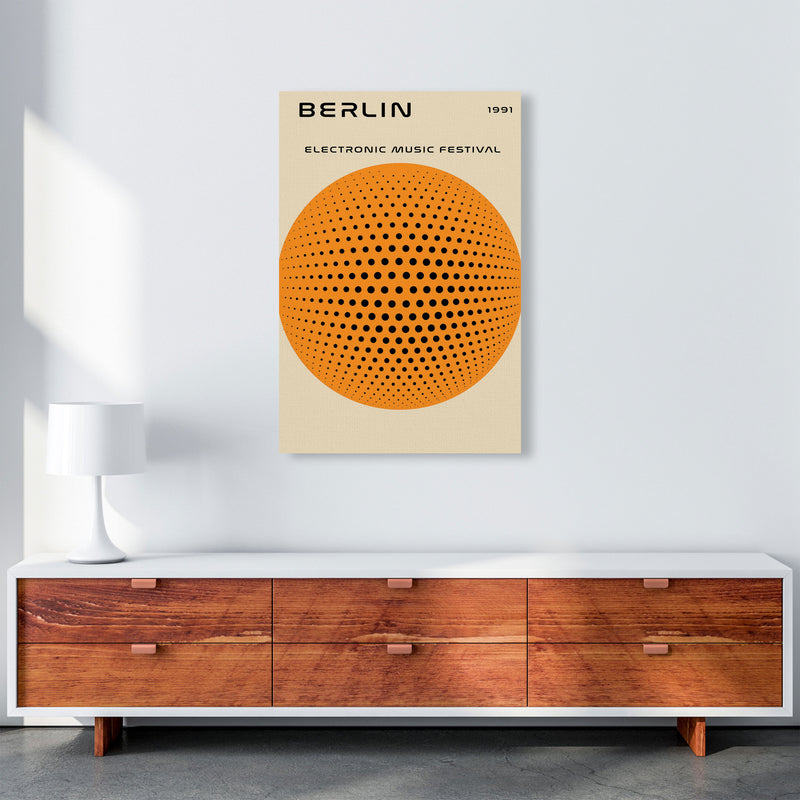 Berlin Electronic Music Festival Art Print by Jason Stanley A1 Canvas